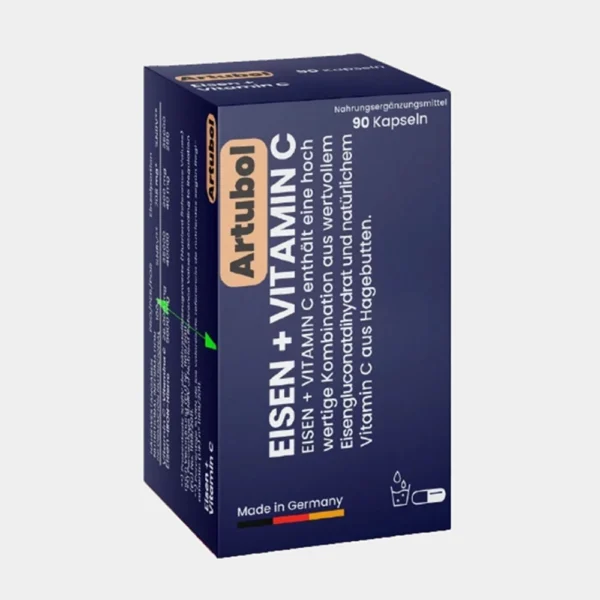 Artubol - Vitamin C + Eisen - 90 capsole - Made in Germany