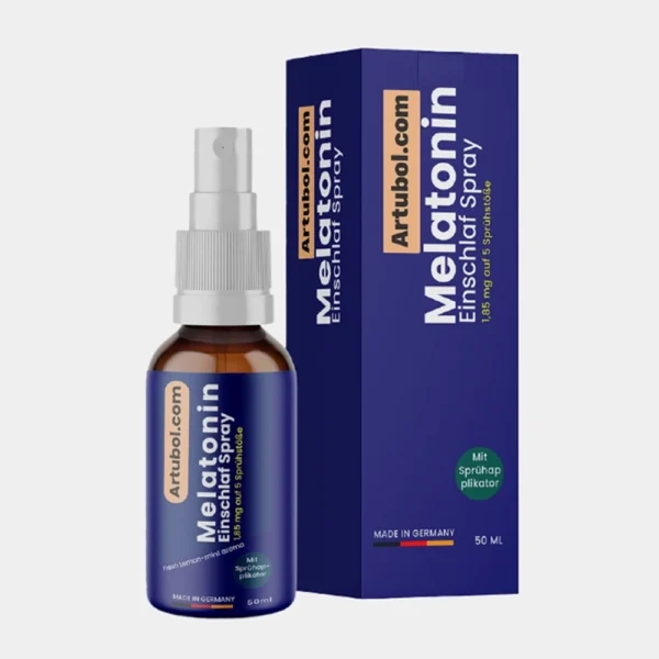 Artubol - Melatonin Einschlaf Spray lemon – 1.85 mg per 5 sprays (50 ml) - Made in Germany