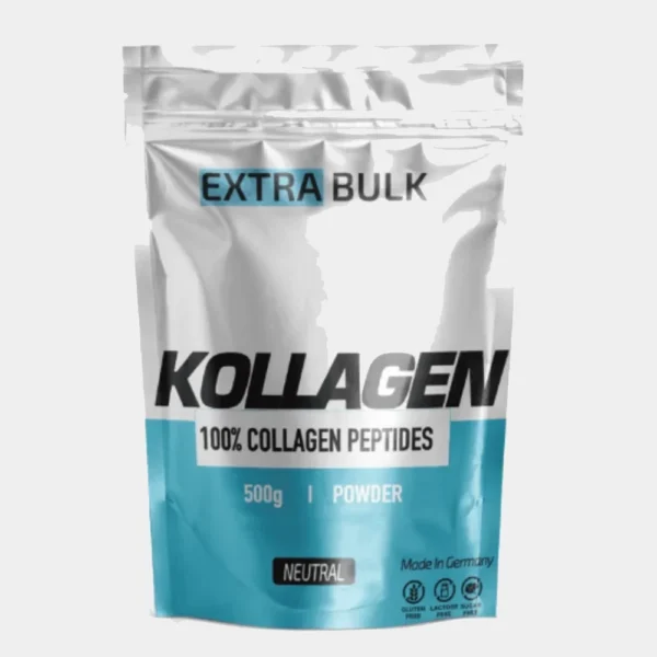 Kollagen Pulver (100% Collagen Peptides) - 500gr - Extra Bulk