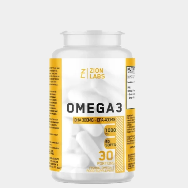 Zion Labs - Omega 3 - 60 Softgel