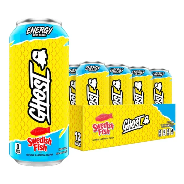Ghost Energy Zero Sugar – Sour Patch Kids® 473ml (Pack of 12)