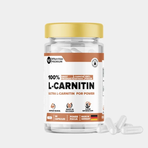 NP Nutrition – L Carnitin - 90 Capsole - Made In Germany