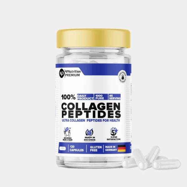 NP Nutrition – Collagen Peptides – 120 Capsole - Made In Germany
