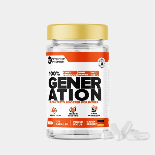 NP Nutrition – Generation Ultra Testo Booster - 120 Capsole - Made In Germany