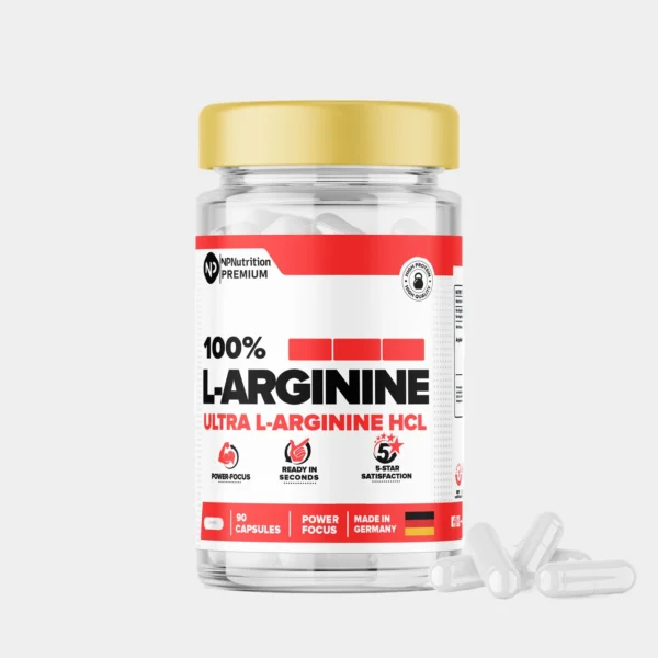NP Nutrition – L Arginine HCL - 90 Capsole - Made In Germany