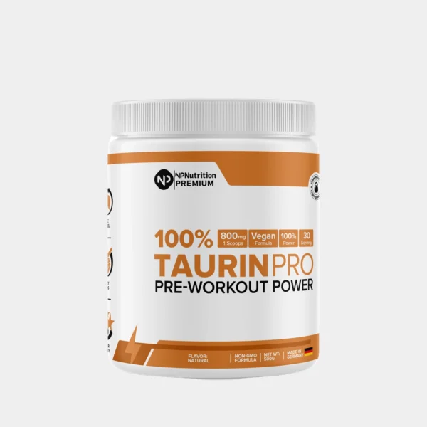 NP Nutrition – Taurin Pro Pre Workout - 500 G - Made In Germany