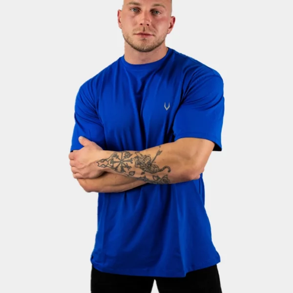 Oversize Tshirt BACKPRINT - BLUE (MEN)
