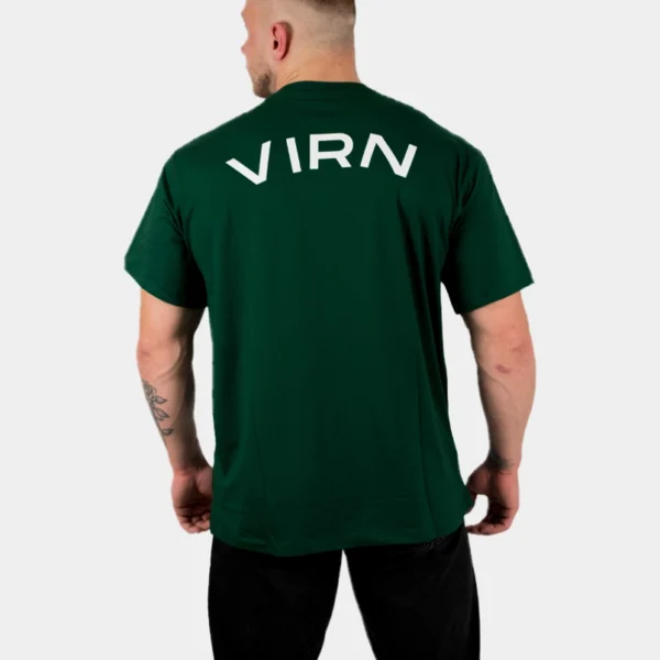 Oversize Tshirt BACKPRINT - GREEN (MEN)