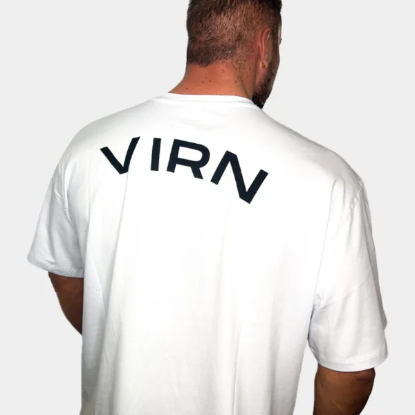 Oversize Tshirt BACKPRINT - WHITE (MEN)