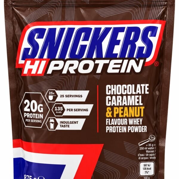 SNICKERS Hi Protein – Chocolate Caramel & Peanut
