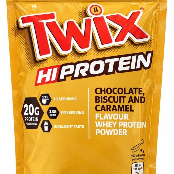 TWIX Hi Protein – Chocolate, Biscuit & Caramel