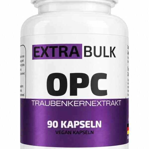 Extra Bulk Opc Traubenkernextrakt 500mg 90 Kapseln