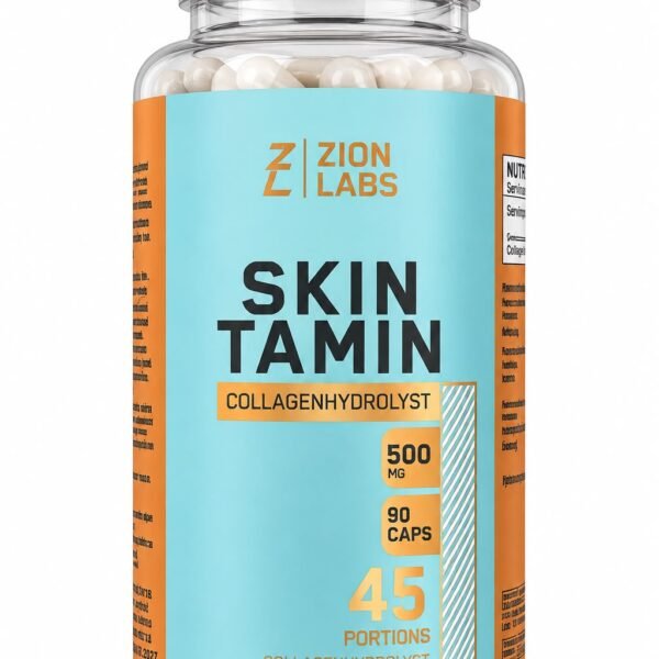 ZION LABS Skin Tamin – Kollagenhydrolysat 90 Kapseln